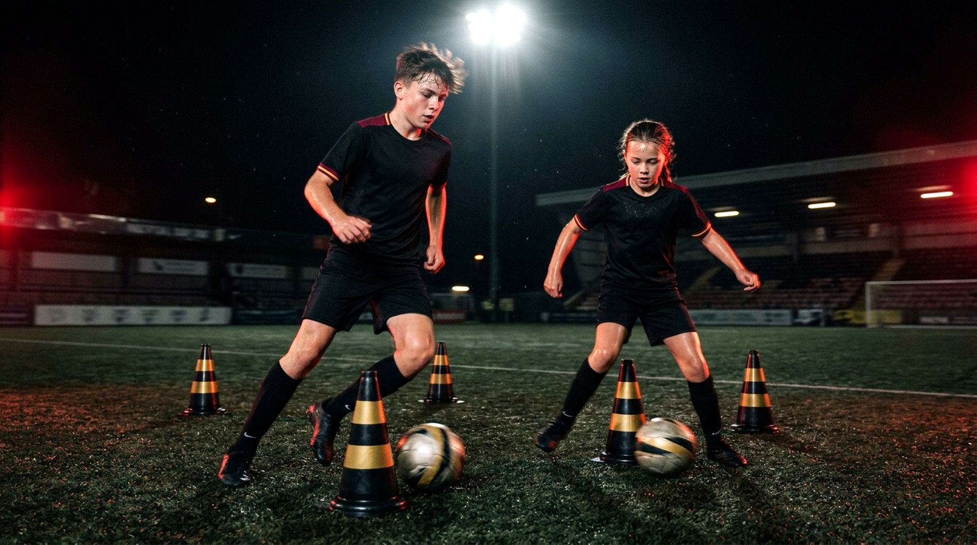 Siblings training together at The Next O Technical Academy